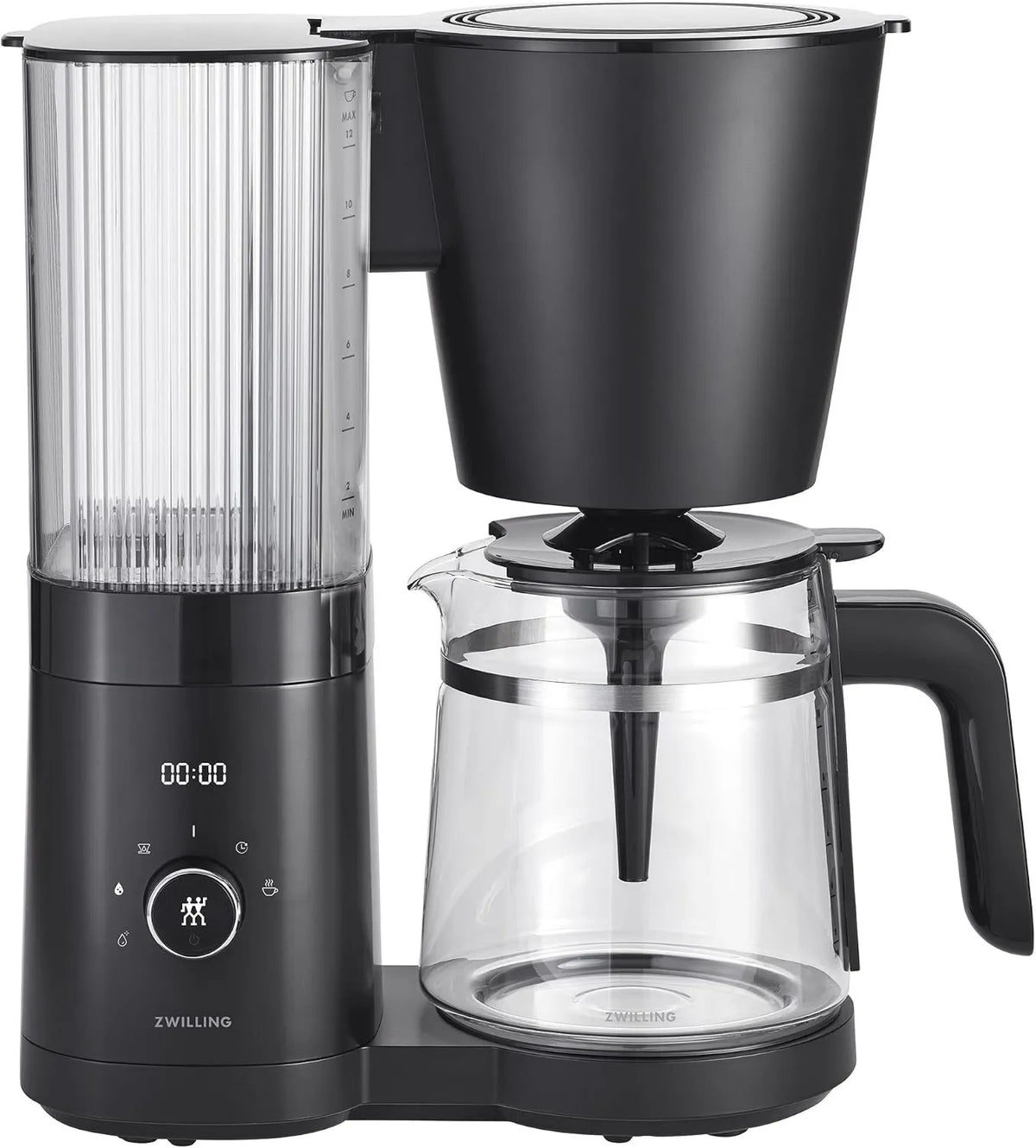 Drip Coffee Maker Enfinigy Glass, 12 Cup, Awarded the SCA Golden Cup Standard, ZWILLING