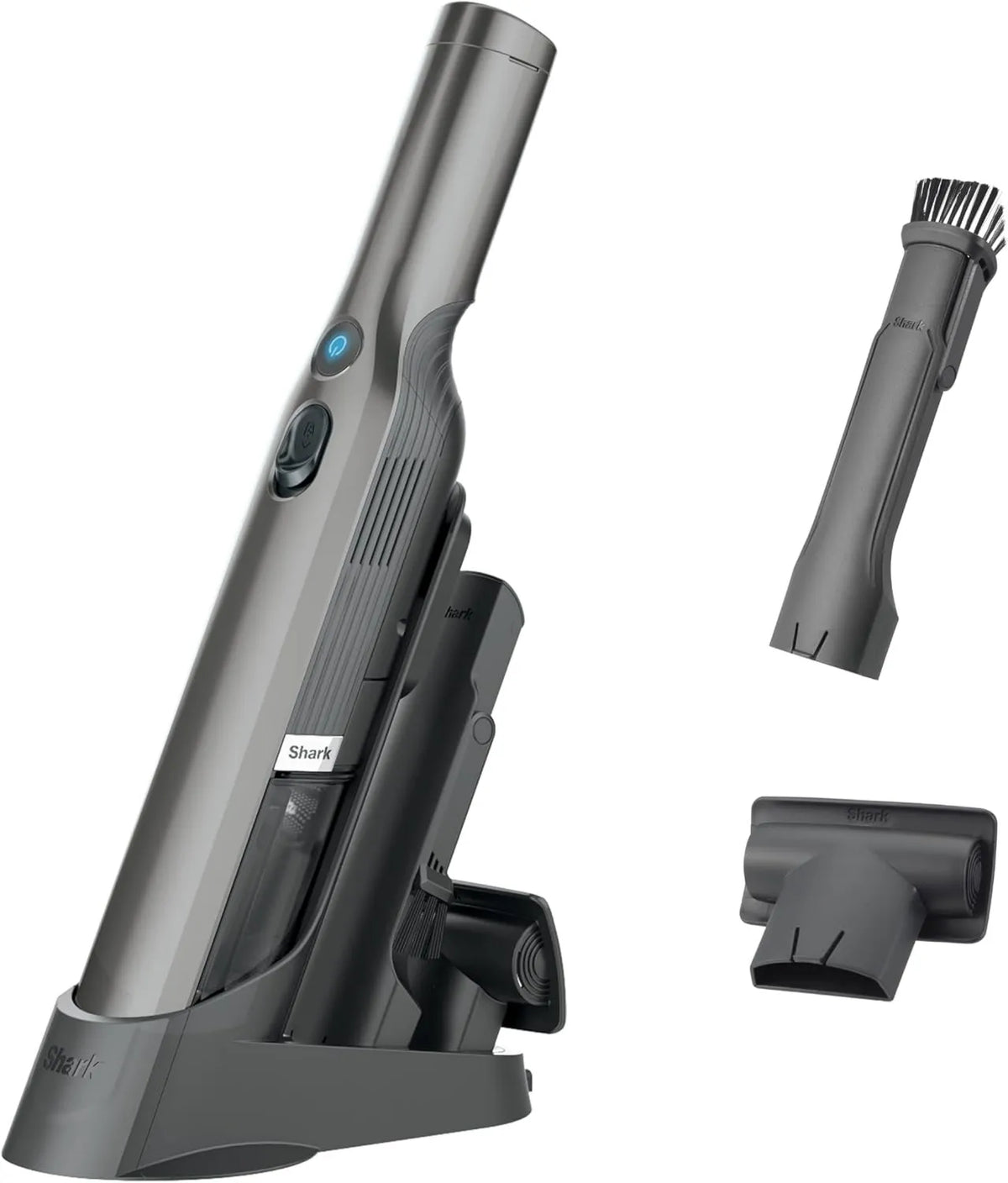 Shark WV201 Vacuum Cleaner, Touch Controls, Vacuum Suction, Lightweight at 1.4 Pounds with Powerful Suction, Charging Dock