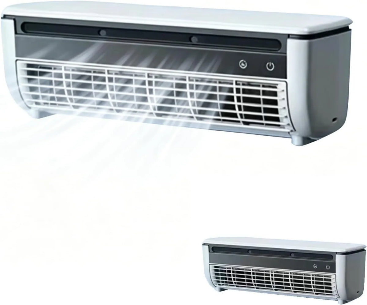 Ductless Mini Split System, Remote Control, Compact Portable Design, Wall-Mountable, 3 Speed