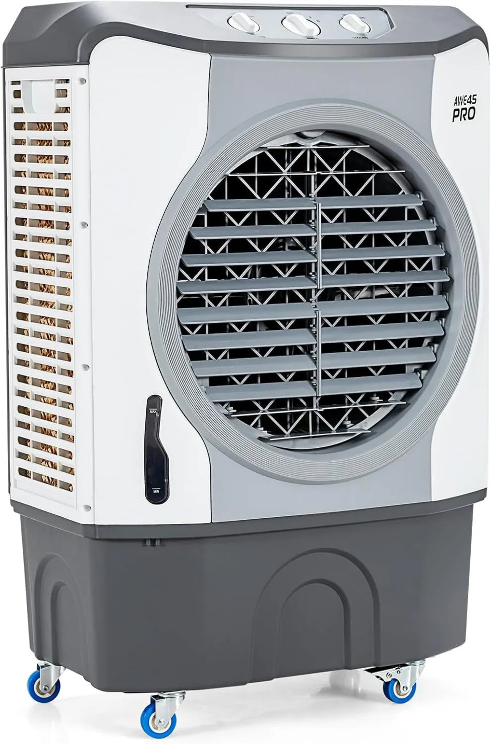 3450CFM, 12 Gal, 3 Wind Speeds, 100° Oscillation, Evaporative Air Cooler for Large Room, Commercial-Grade Design, ARLIME