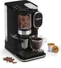 Cuisinart Single-Serve Coffee Maker + 48-Ounce Drip Coffee Maker, Stainless Steel, 8 oz, 10 oz, 12 oz, 48-Ounce Removable Reservoir, Serving Size