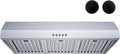 Range Hood, Stainless Steel, 600 CFM, 30 In, Kitchen Ventilation and Cooking Exhaust System