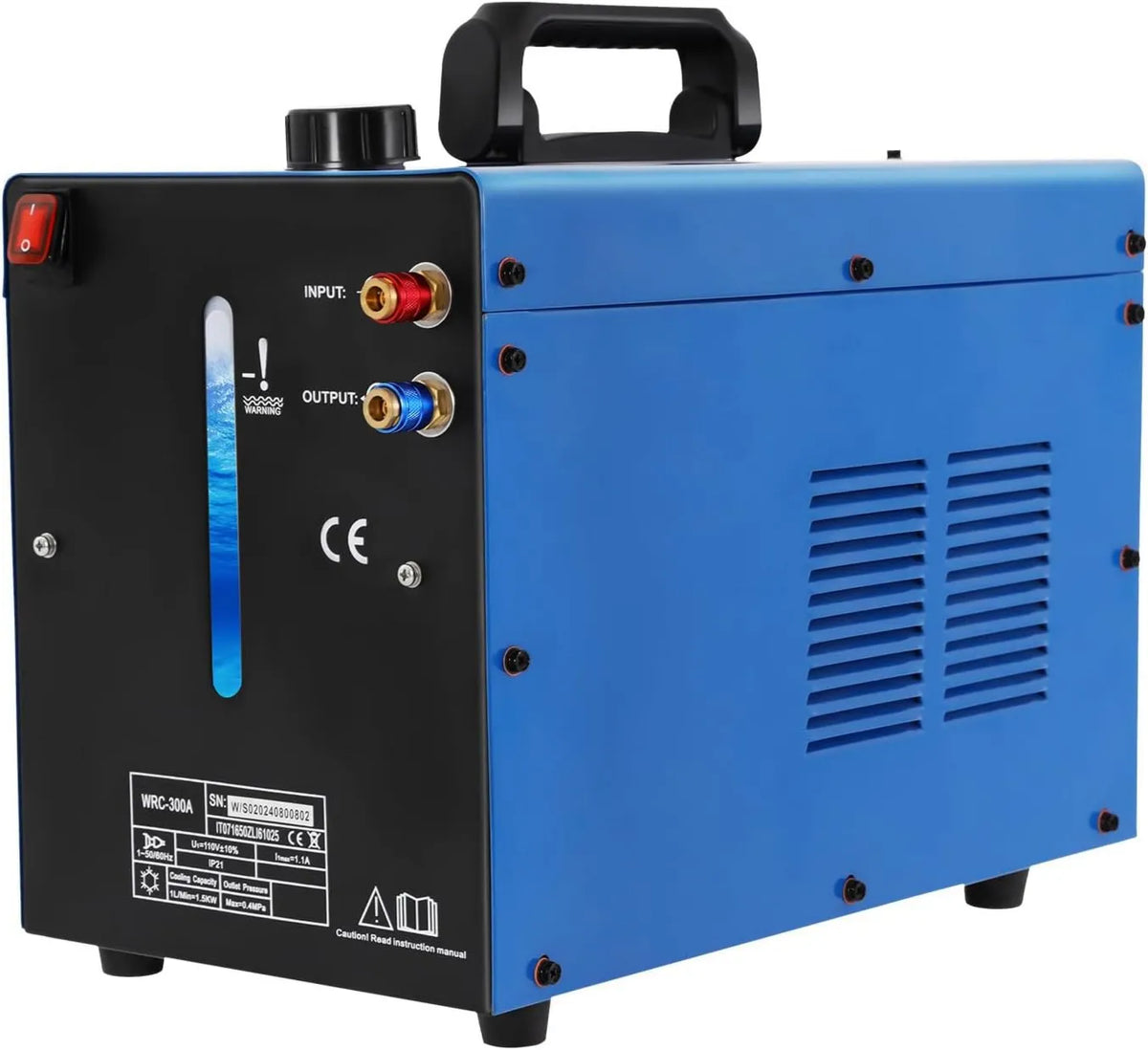 Single Phase Welding Cooling System, 370W, Welder Water Cooler