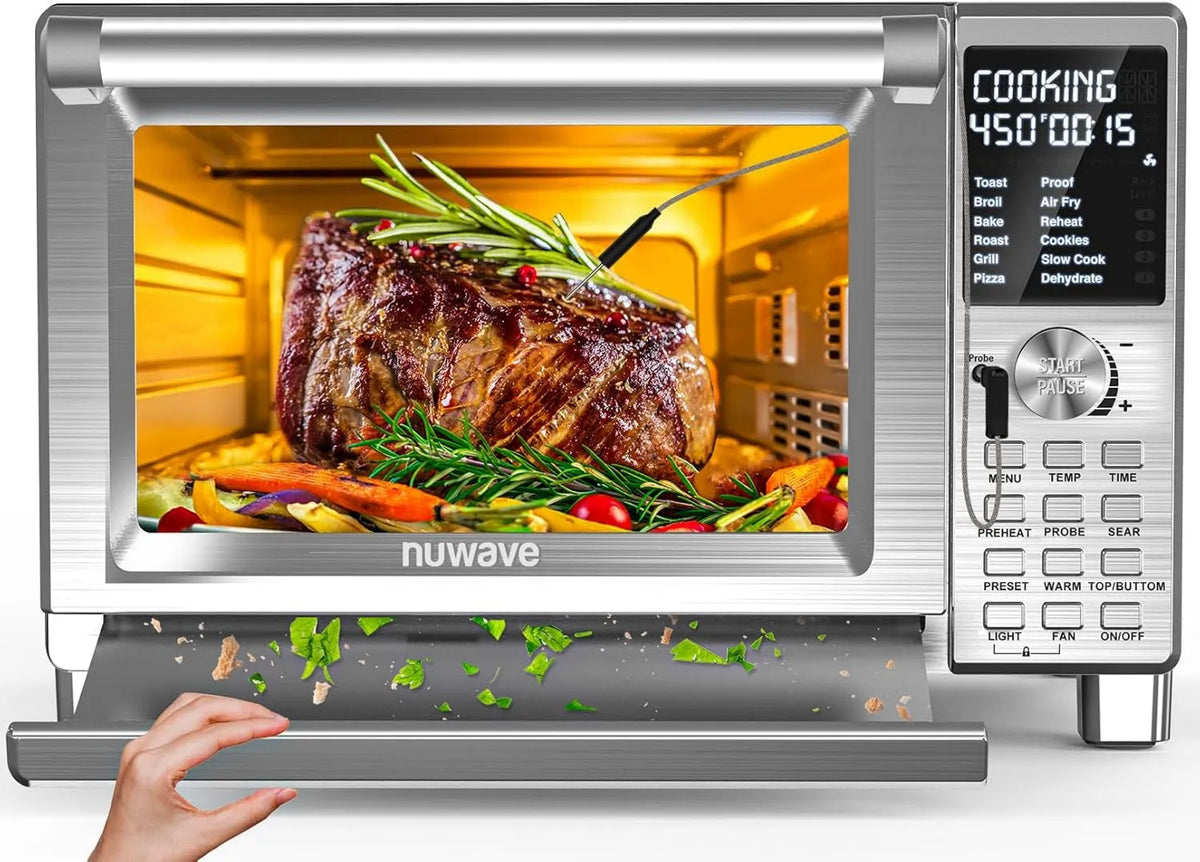 Air Fryer Bravo XL Pro, Convection Cooking, Improved 100% Super Convection, Nuwave