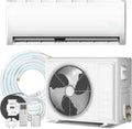 Ductless Mini Split System 9000 BTU SEER2, Heat Function, 19 SEER2, 115V, Heat Pump & Installation Kits, TMYICE