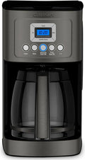Cuisinart Programmable PerfecTemp Glass Carafe 14-Cup Drip Coffee Maker, Programmable Brewing, Stainless Steel, 4 Cup, DCC-3200BKSNAS
