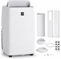 14000 BTU Portable Air Conditioners, Compact Portable Design, IDEALHOUSE