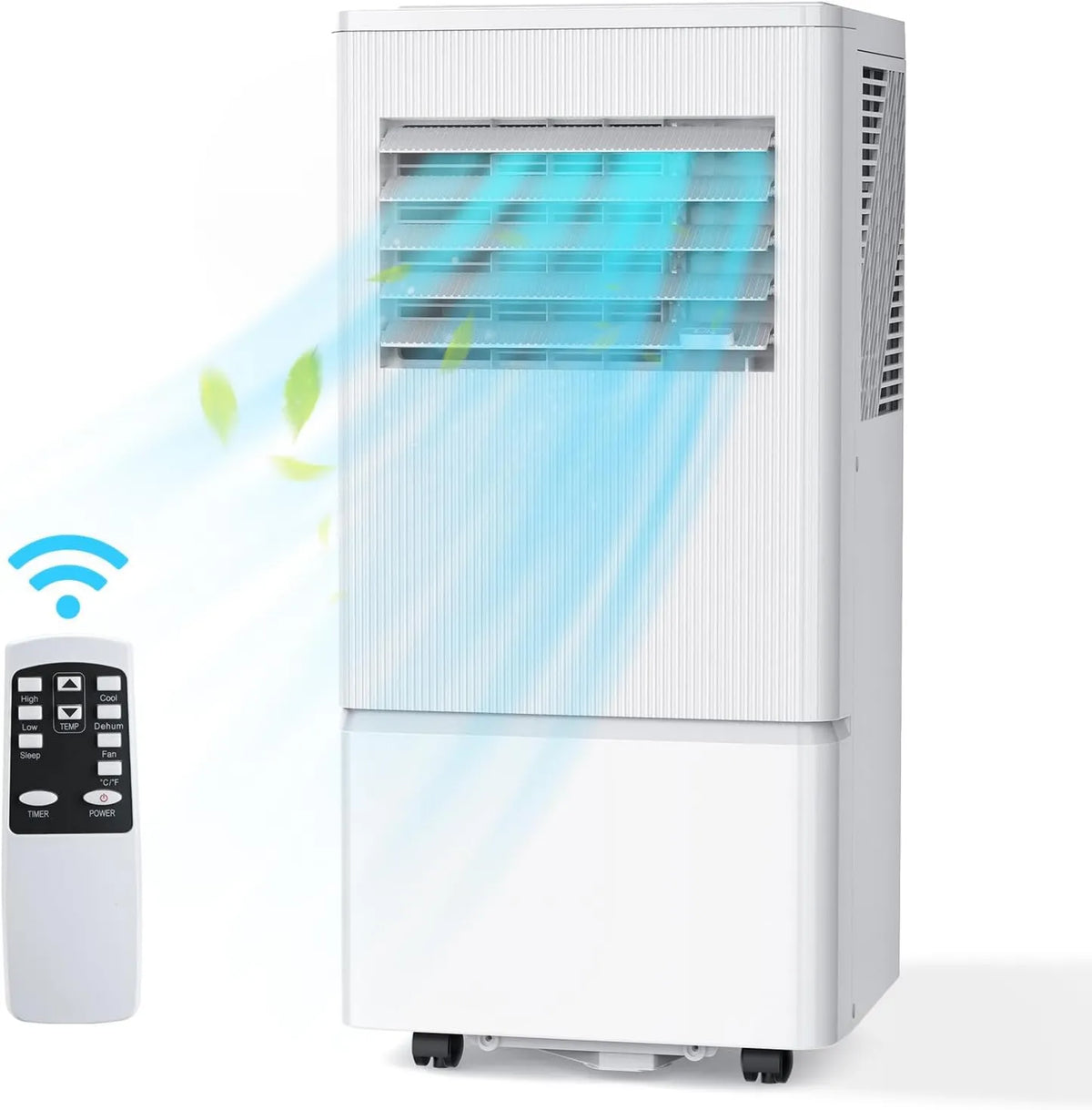 Air Conditioner Choice 10000 BTU Portable Conditioners 24H, Remote Control, Timer, Compact Portable Design, Portable AC Unit for Bedroom Apartment