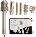 Hot Air Styling Brush Fast Drying, Wet-to-Dry Use, Curling Function, Hair Styling Tool, 1500W, 6-in-1, Volumizing and Frizz Control