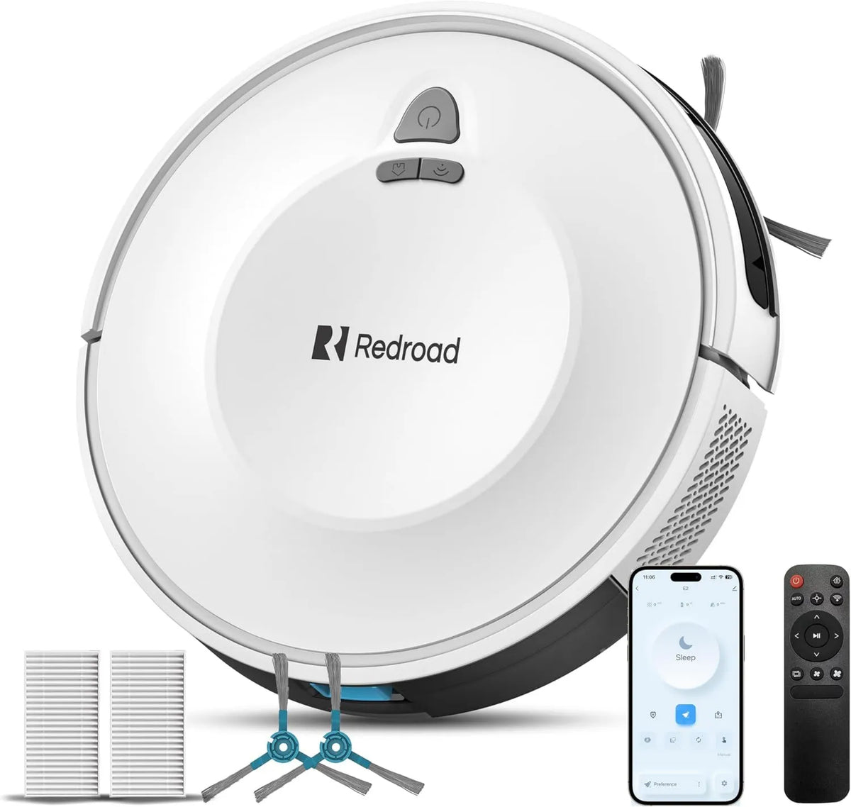 Robot Vacuum and Mop 10KPa ic, 150mins, LiDAR Navigation, Tangle-Free Pet Hair, Self-Charging for Hard Floor/Carpet