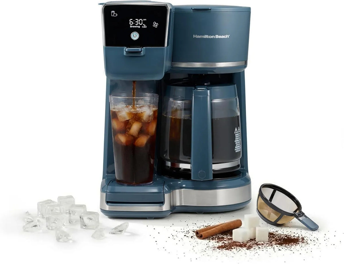 Hamilton Beach 2-Way Drip Coffee Maker, Single-Serve Brewing