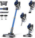 Cordless Stick Vacuum Dzaki N1, Cordless Design, Rechargeable, Anti-Tangle Brush, 400W, 35KPa