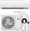 Ductless Mini Split System Rellytech 11500 BTU SEER2, 17 SEER2, Heat Function