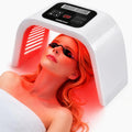 LED Light Therapy Device 850nm, At-Home Use, Infrared Technology, Red Light Therapy, Heat Function, For Face and Body, GRINCHAT