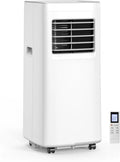 Air Conditioner 3-IN-1, 10000 BTU, Timer, Compact Portable Design, Cools up to 450 Sq.Ft, Portable AC with Remote, LED Display, No Wall Required