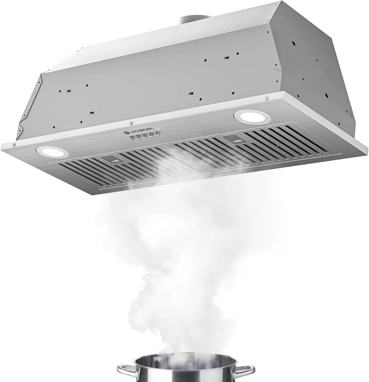 Range Hood, 900 CFM, 30 Inch, Built-In Installation, 900 CFM Built-in Kitchen Hood with Push Button