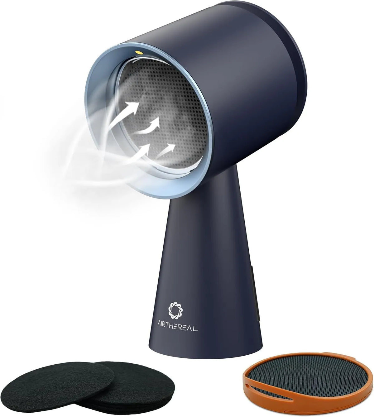 Range Hood 3-Speed, Rechargeable, Compact Portable Design, Vacuum Suction, AIRTHEREAL