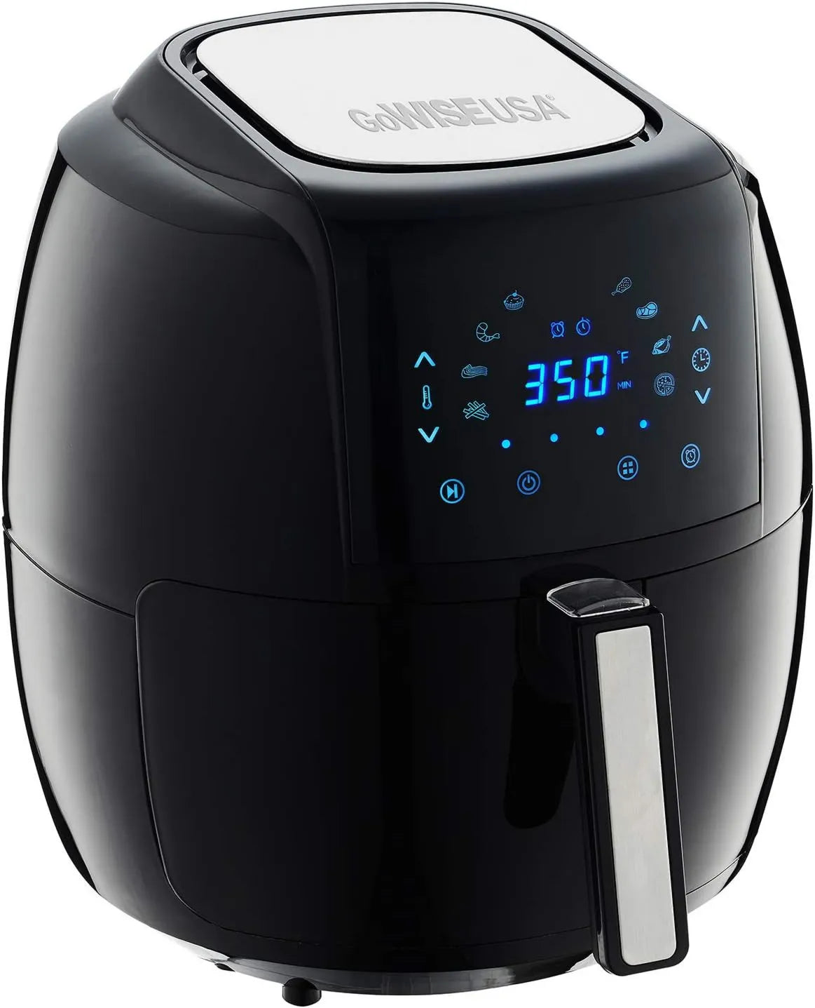 Air Fryer GW22731, 8-in-1, GoWISE, Black, Hot-Air Countertop Cooker