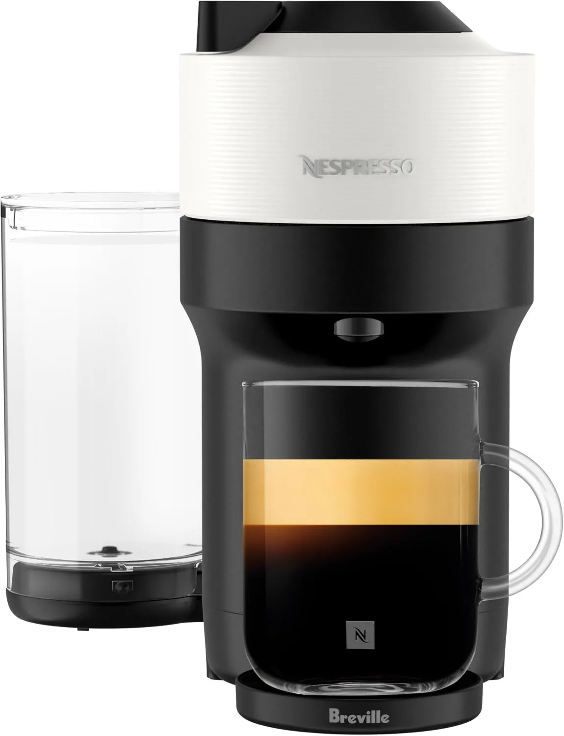 Nespresso Vertuo Pop Capsule Coffee Machine, Coconut White