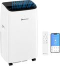 Air Conditioner Zone Smart Portable 3-in-1, 10000 BTU, 6300 BTU, WiFi, Sleep Mode & 24H Timer, Dehumidifier & Fan with Remote Control, Comfort