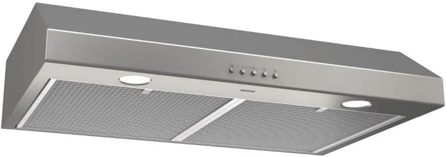 Range Hood BCSQ130SS, Stainless Steel, 375 Max Blower CFM, Broan-NuTone