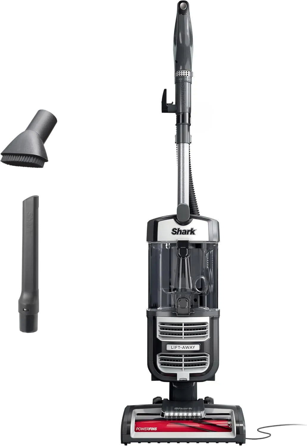 Shark UV730 Vacuum Cleaner, Self-Cleaning, HEPA Filtration, LED Headlights, Swivel Steering, PowerFins HairPro Brushroll