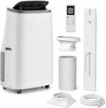14000 BTU Portable Air Conditioners, Compact Portable Design, IDEALHOUSE
