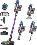 Cordless Stick Vacuum, Cordless Design, 650W, 60KPa, 75Min
