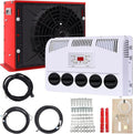 Ductless Mini Split System 12V DC Truck, Bus Caravan Crane Excavator Van ac Fast Cooling, Easy Install