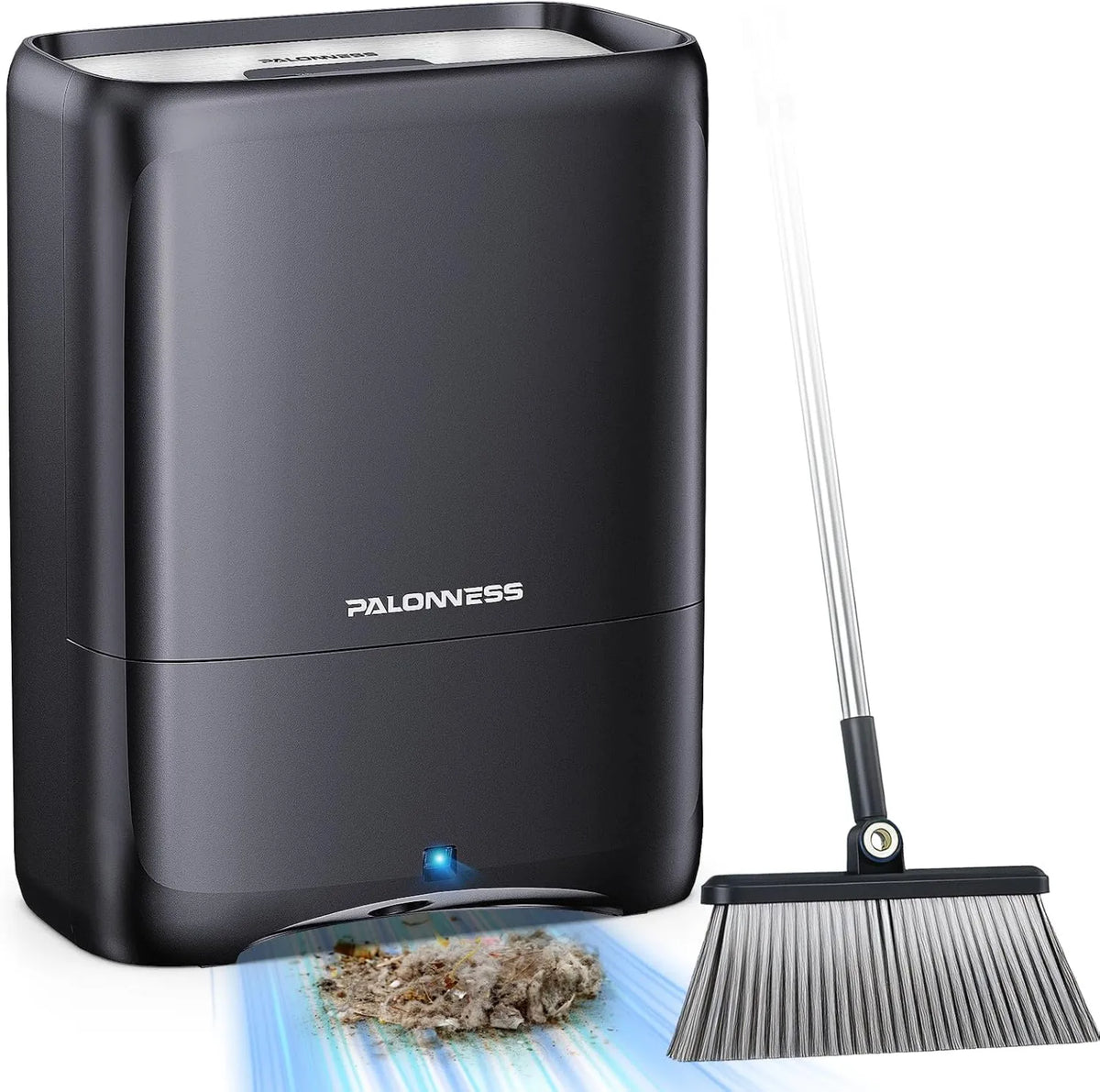 Vacuum Cleaner, Touch Controls, 6L, Pro, 6L Electric Dustpan for Hair Salon