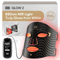 LED Light Therapy Device 850nm, Red Light Therapy, 4 Modes, 850nm NIR, INIA