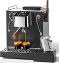 Espresso Machine, AMZCHEF, Cappuccino, Countertop Coffee Maker with Pressure Brewing