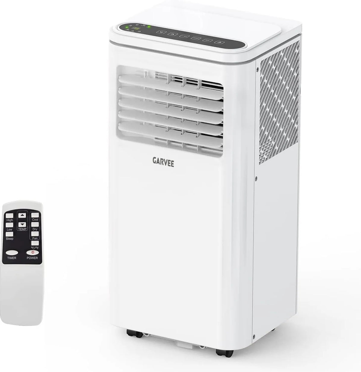 Air Conditioner 3-in-1, Remote Control, Timer, Compact Portable Design, 8000 BTU, Dehumidifier & Fan for Rooms up to 350 sq.ft, Sleep Mode