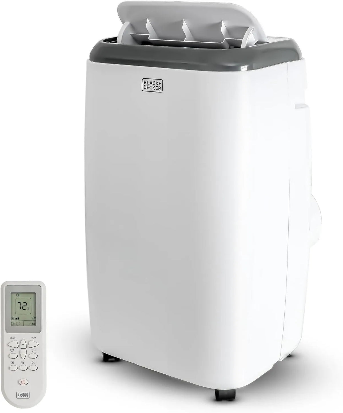 Black+Decker BPT05WTB Air Conditioner, 7500 BTU, Compact Portable Design