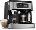 De'Longhi All-in-One Espresso & 10-Cup Drip Coffee Maker, 10-Cup Pot, Milk Frother