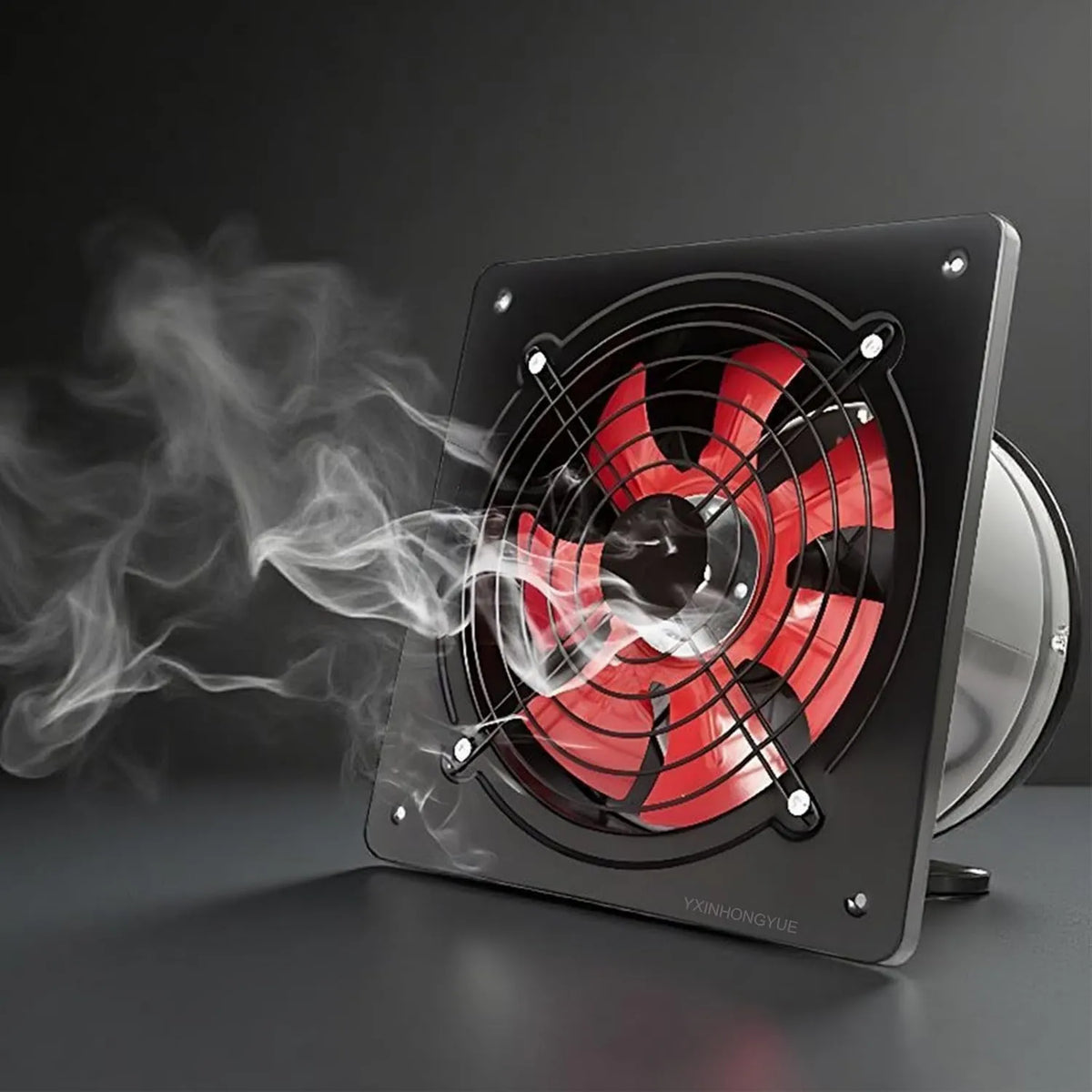 Range Hood, 14 inch, Upgraded Quiet Kitchen Exhaust Fan, Commercial-Grade Design, Wall-Mountable
