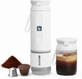 Drip Coffee Maker Travel Mini 4-in-1, Compact Portable Design, Travel Mini Coffee Machine Camping RV