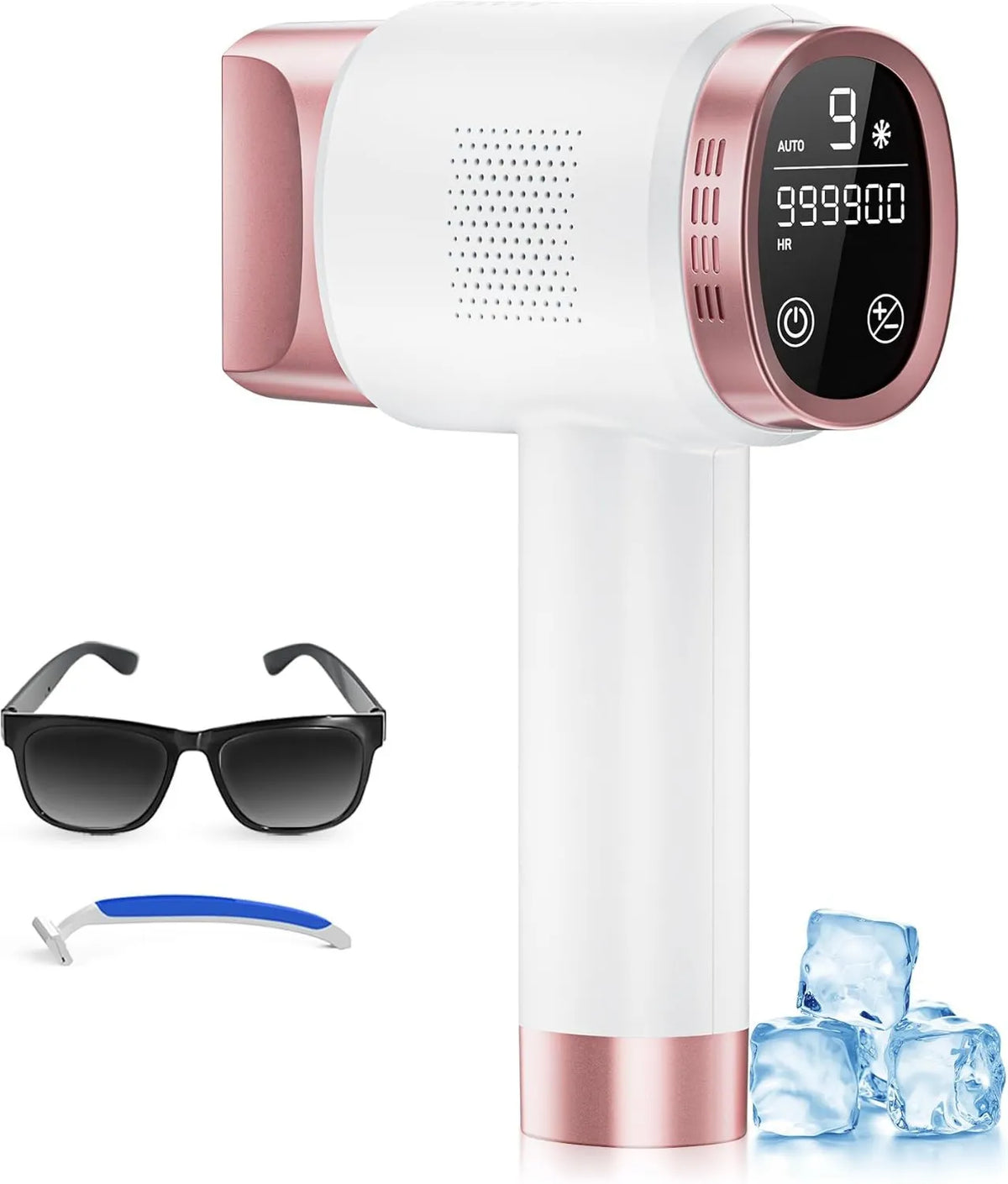 IPL Hair Removal Device, For Women and Men, Laser Hair Reduction