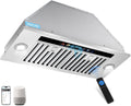 Range Hood, 900 CFM, 30 inch, Stainless Steel, Built-In Installation