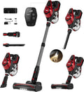 Cordless Stick Vacuum, Cordless Design, Rechargeable, 1.5L, 45Kpa, 40mins, Smart Display & 1.5L Dust Cup