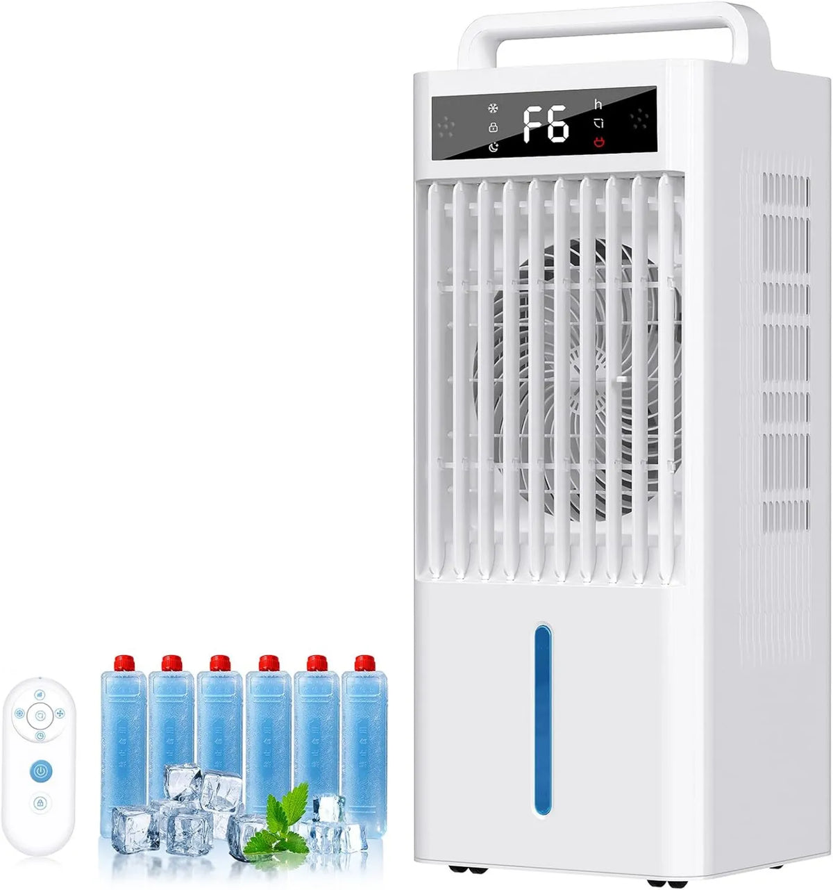 4-IN-1, Compact Portable Design, Evaporative Air Cooler, 4-IN-1 Portable Air Conditioners，Swamp Cooler