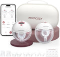 Smart APP Controlled Wearable Breast Pump 2-Pack, 2-Pack Cozy Red