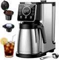 Drip Coffee Maker Single Serve & Carafe 6-32oz, 95oz, Programmable Brewing, Hot and Iced Brewing, Removable Water Reservoir, Thermal Carafe, SHARDOR