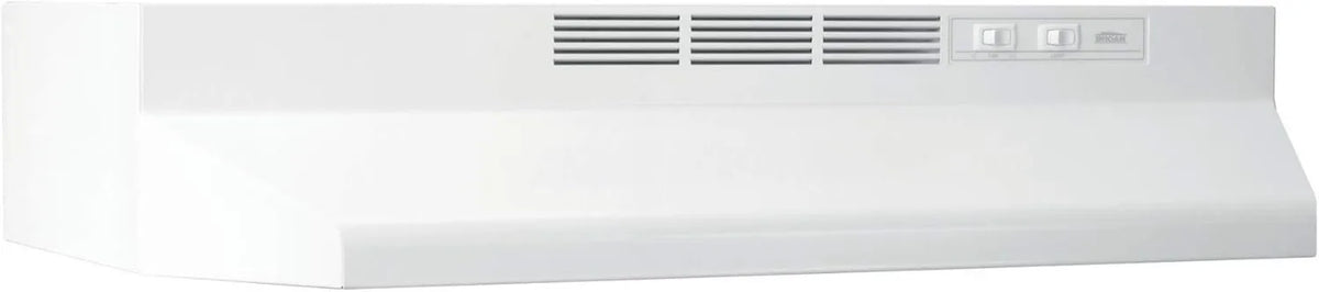 Range Hood 30-Inch, Broan-NuTone, White, 413001, Kitchen Ventilation and Cooking Exhaust System