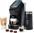 Espresso Machine, and Milk Frother, Lavazza, Black