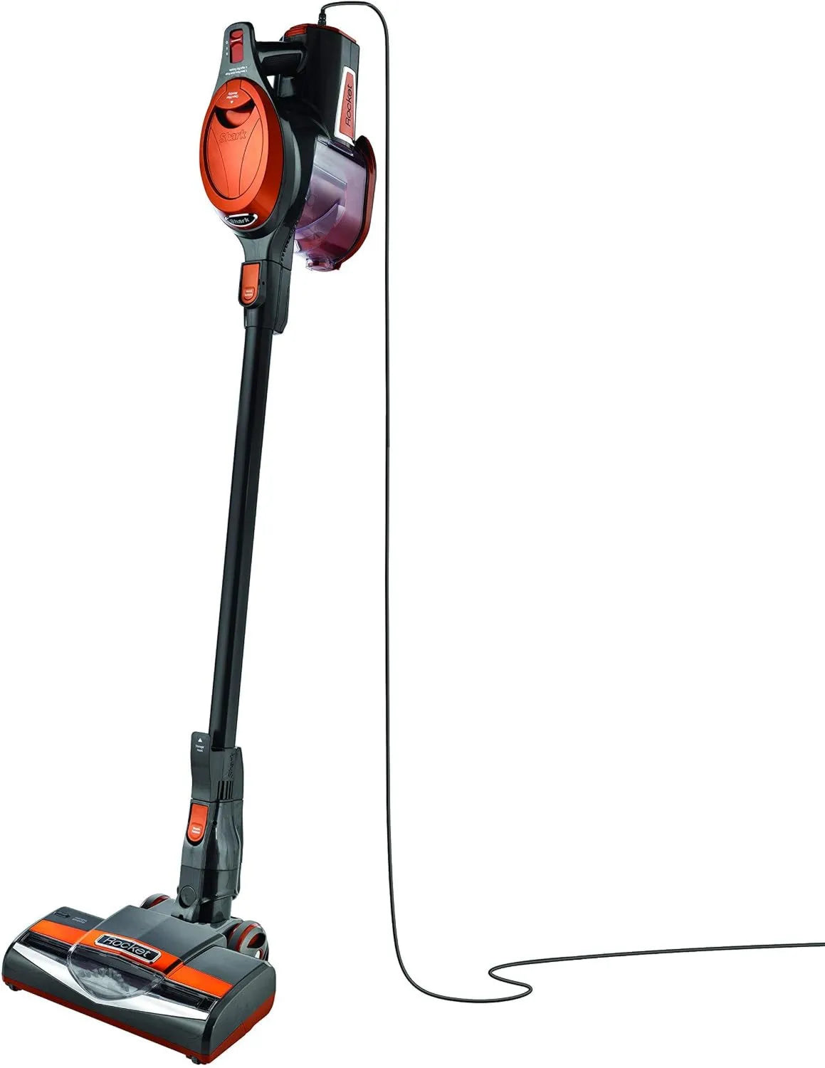 Shark HV302 Vacuum Cleaner, Orange, Household Floor Cleaning Appliance
