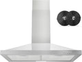 Range Hood, Stainless Steel, Wall-Mountable, 30 inch, FIREGAS