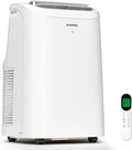 Dehumidifier Fan &, 10000 BTU, 6000 BTU, 47dB, Compact Portable Design, ZAFRO Smart Portable Air Conditioners, Window Kit