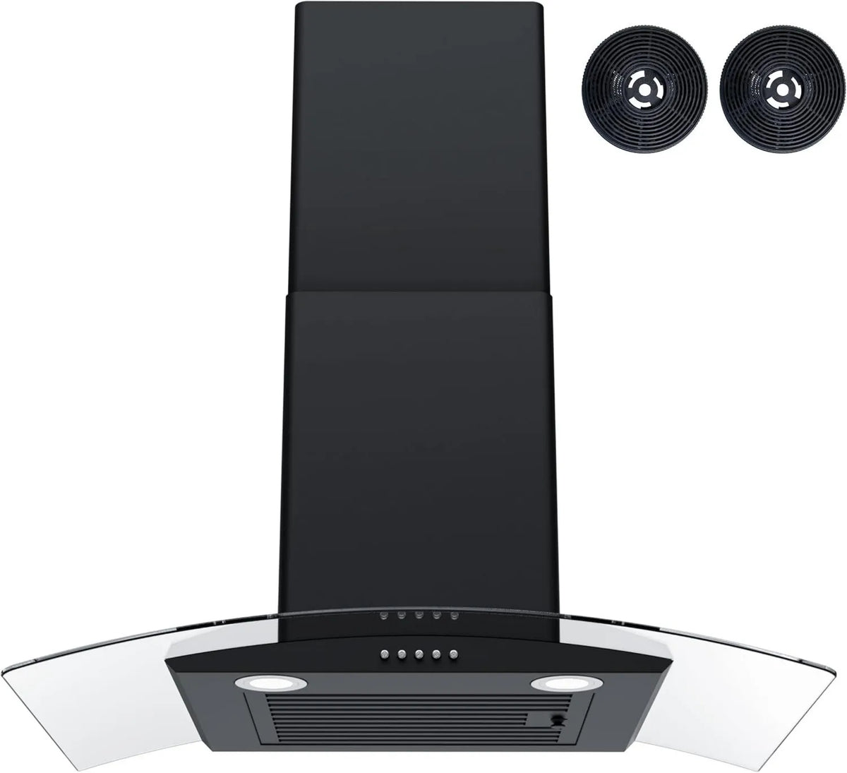 Range Hood Wall Mount, 400 CFM, 30 inch, Wall-Mountable, FIREGAS
