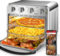Air Fryer 5-in-1, Stainless Steel, Convection Cooking, 16QT, Broil and Warm Functions, Convection AirFryer with Bake, Geek